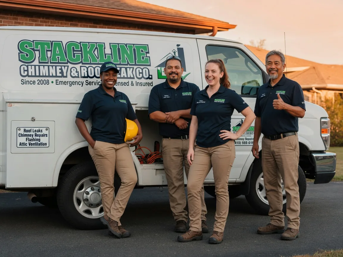 Chimney flashing repair company in Rodney, MI